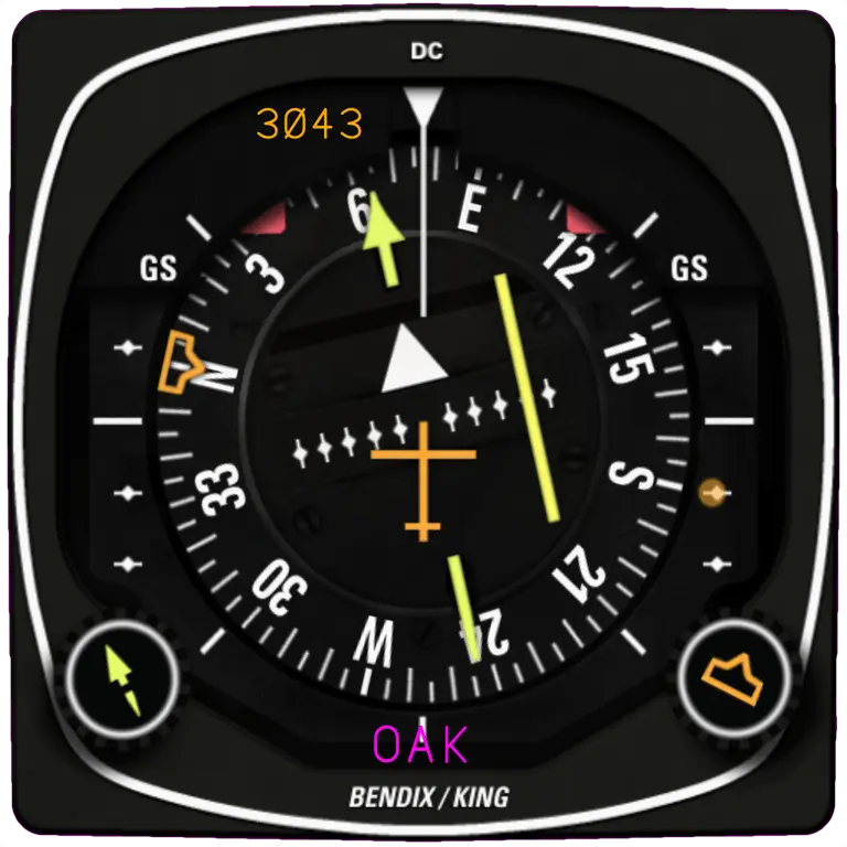 Horizontal Situation Indicator instrument