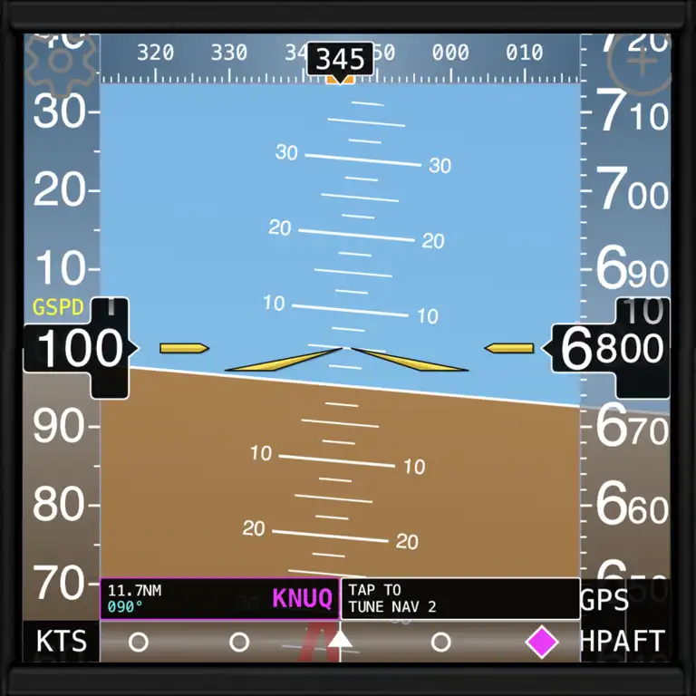 Synthetic Vision instrument
