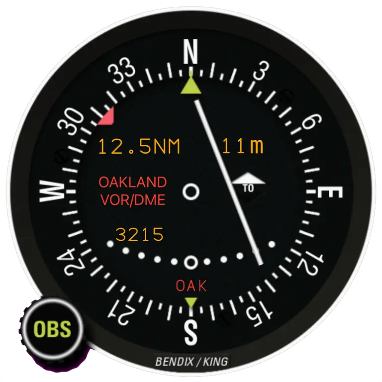 VHF Omnidirectional Range instrument